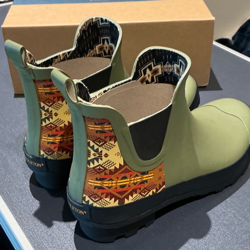 Pendleton Ankle Rain Boots - Picture 7 of 8